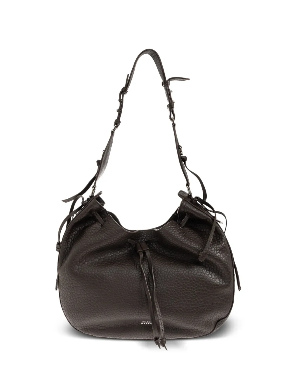 ISABEL MARANT Borsa a spalla Bolton Hobo in pelle - Marrone