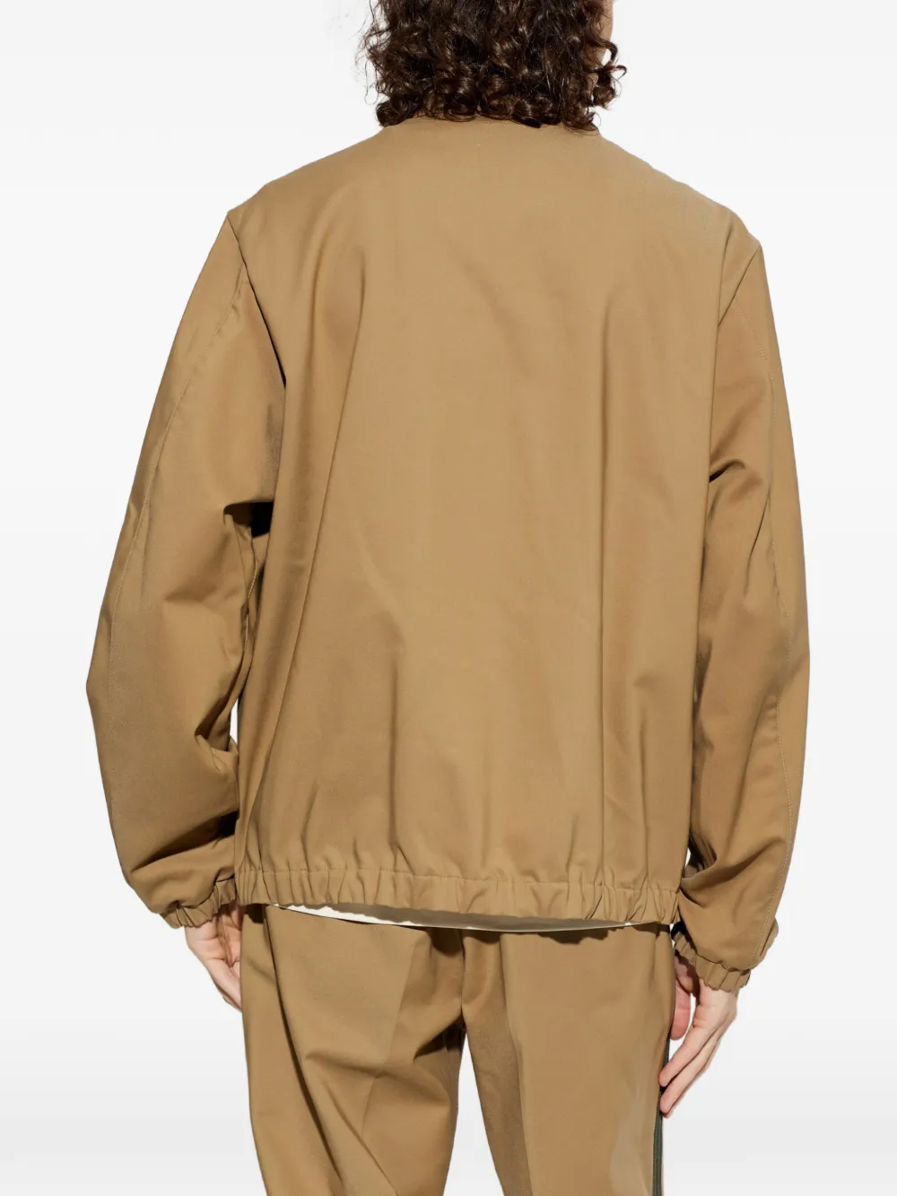 Moncler Fourioun jack met rits Beige