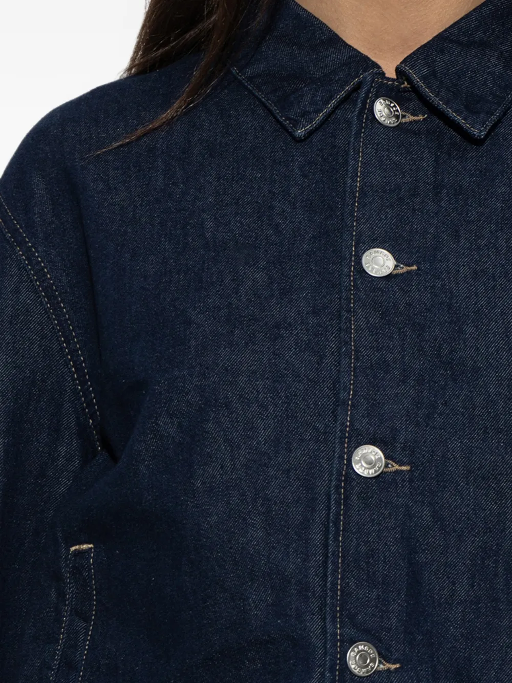 SAMSOE Sanana denim jack Blauw
