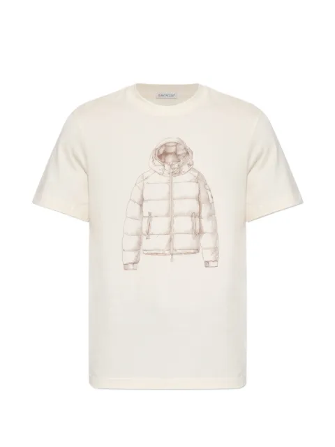 Moncler graphic-print short-sleeve T-shirt