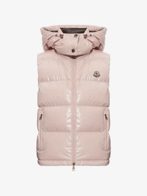 Moncler gilet Niverolle à capuche