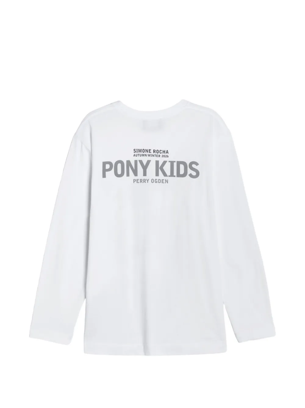 Simone Rocha T-shirt met print Wit