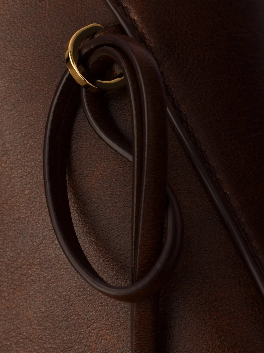 Prada Medium Boogie leren tas Bruin