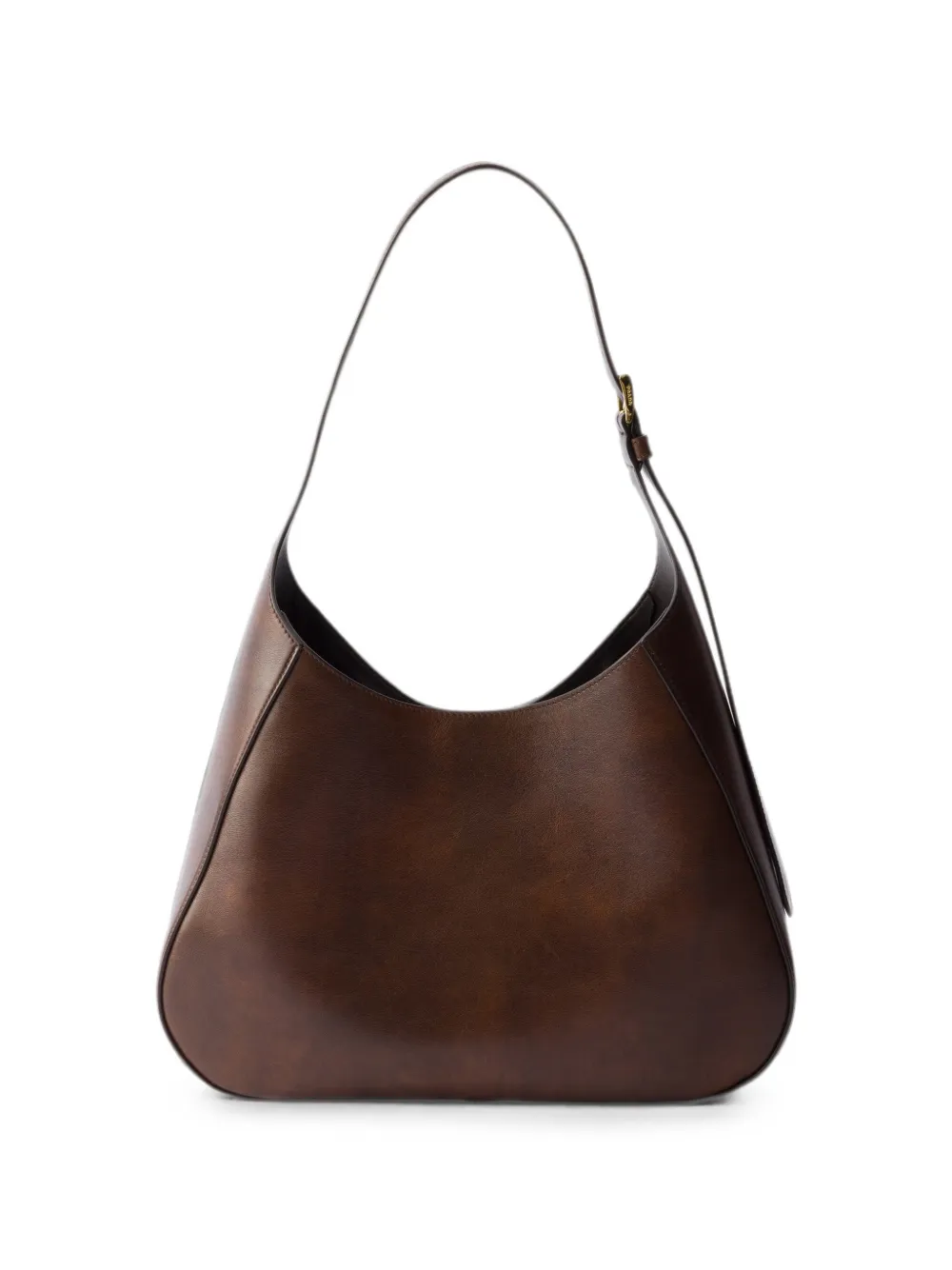 Prada Medium Boogie leren tas Bruin