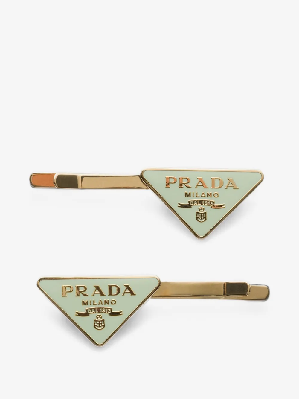 Prada メタル ヘアクリップ | ゴールドトーン | Image 1