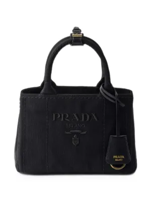 Prada ドローストリング クラッチバッグ | ブラック | FARFETCH JP