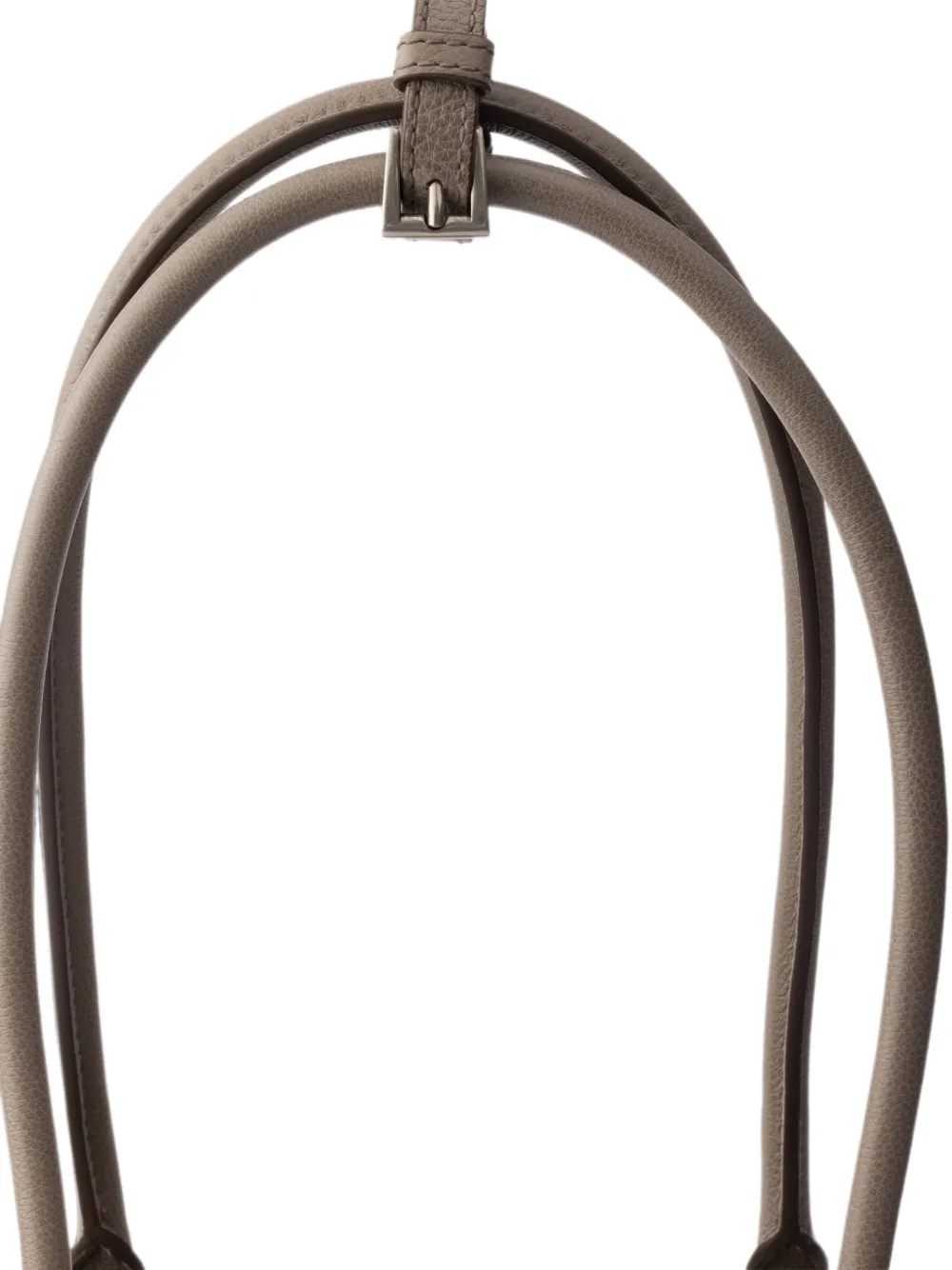 Prada Medium Bonnie leren shopper Grijs