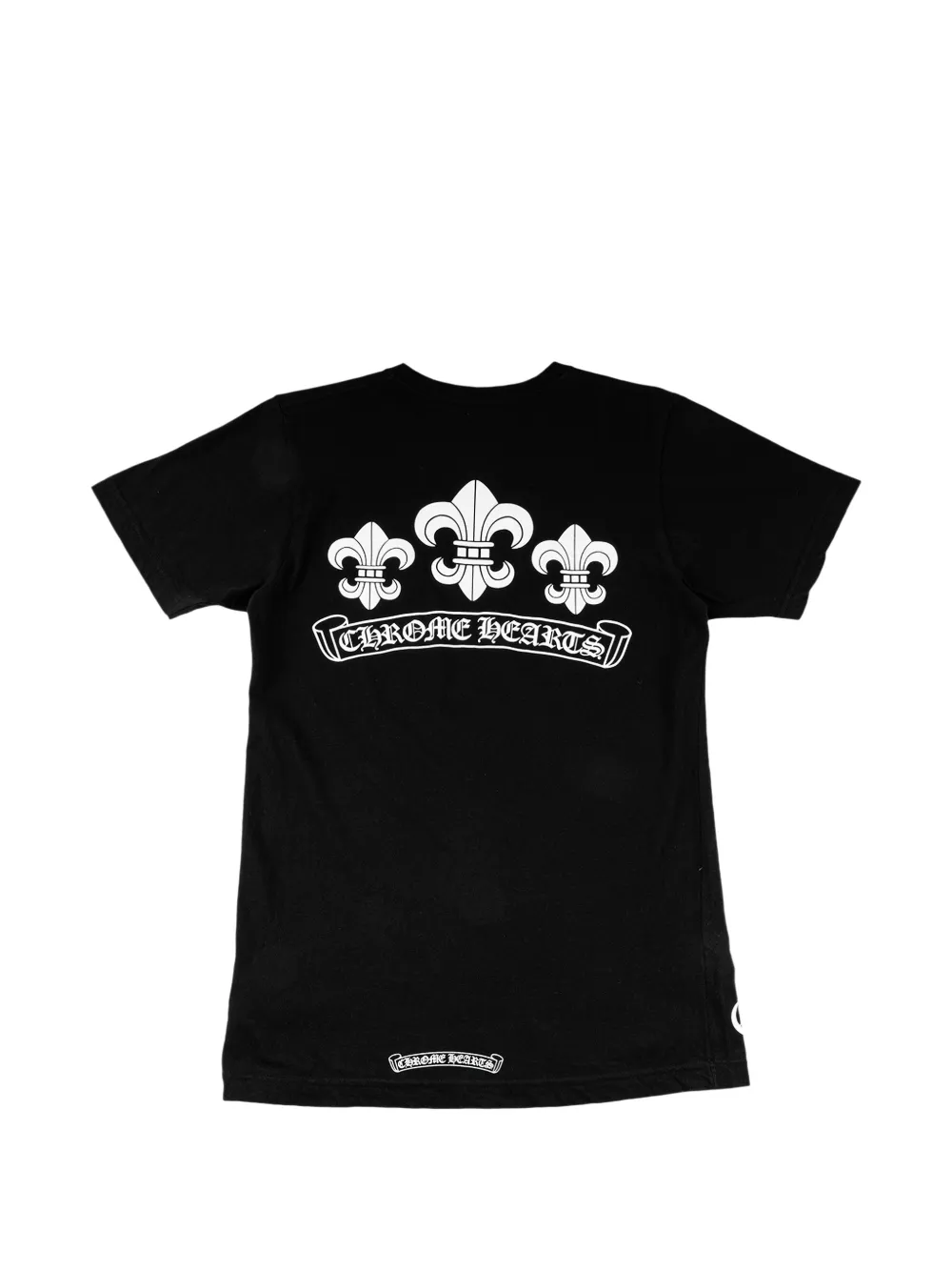 Chrome Hearts T-shirt met fleur-de-lis-print Zwart