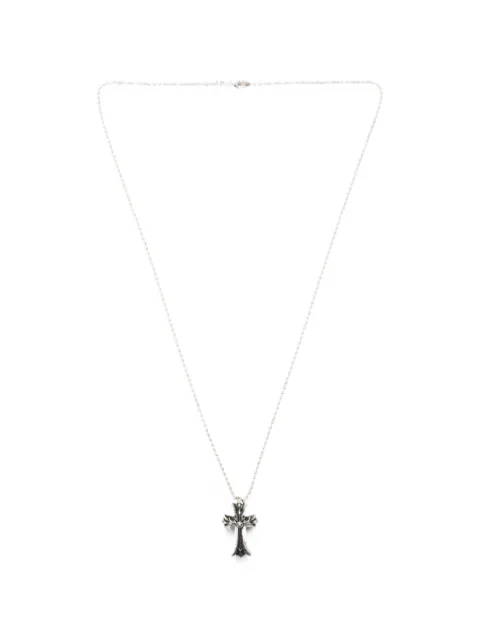 Chrome Hearts collar con colgante de cruz