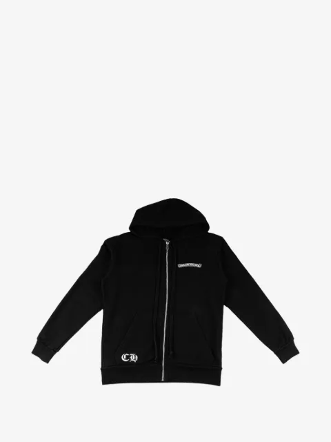 Chrome Hearts Fleur logo-print hoodie