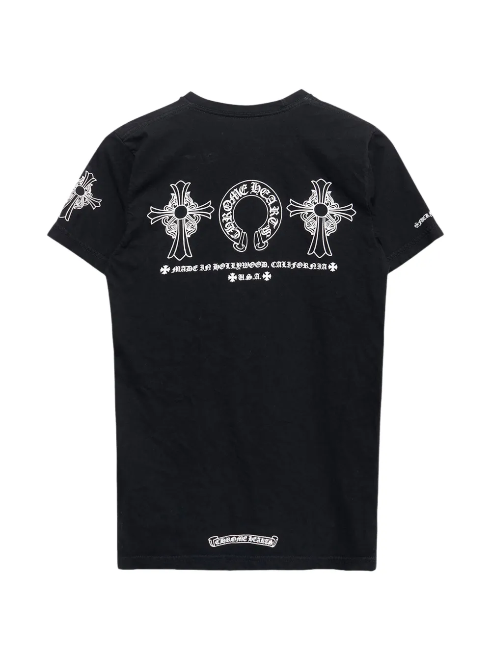 Chrome Hearts T-shirt met logoprint Zwart