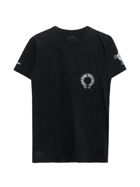 Chrome Hearts logo-print pocket T-shirt