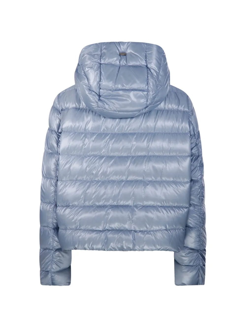 Herno Gevoerd jack met capuchon Blauw