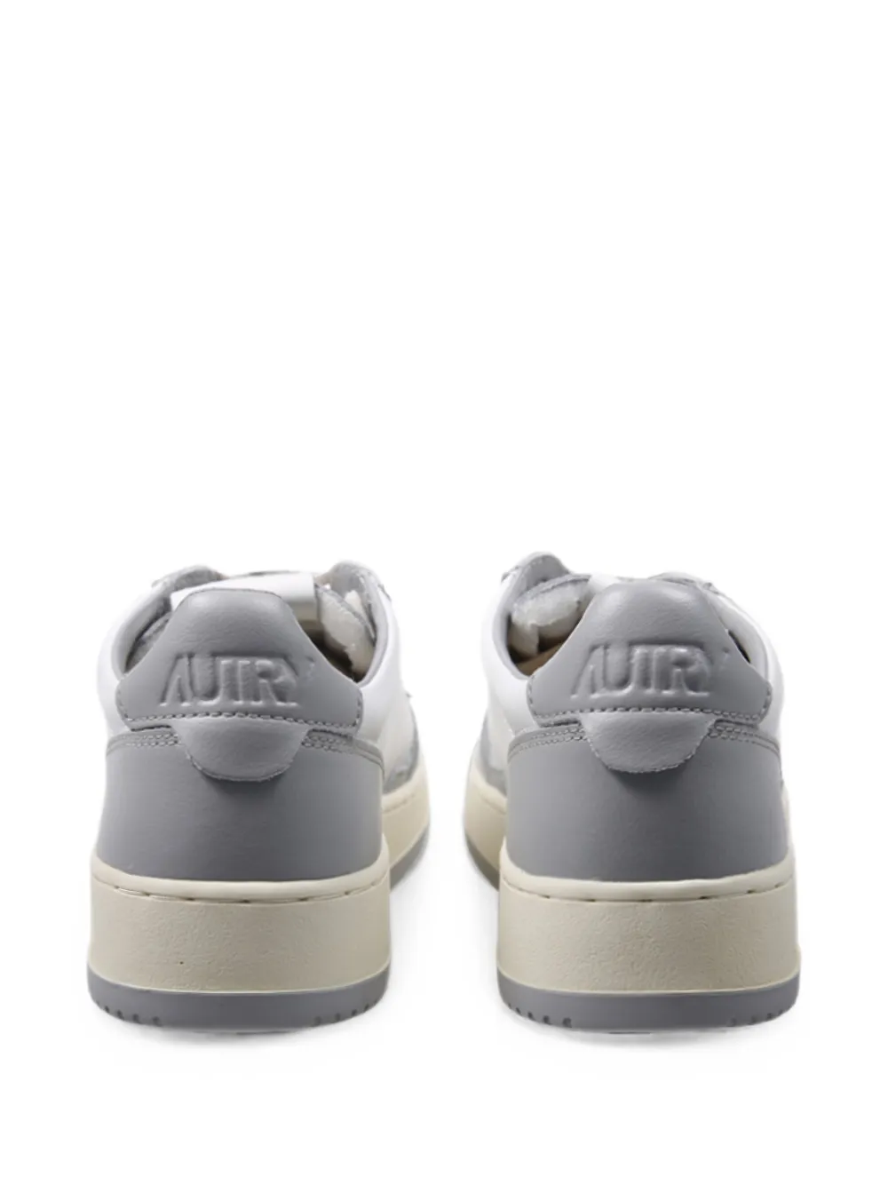 Autry Medalist perforated panelled sneakers Wit