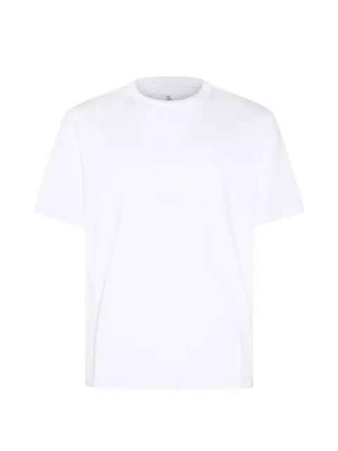 Brunello Cucinelli camiseta con detalle a capas