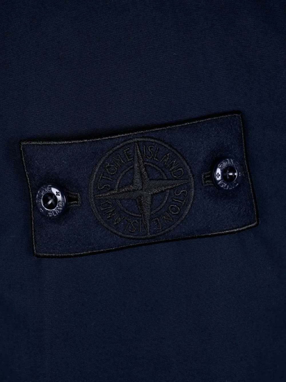 Stone Island Jack met rits Blauw