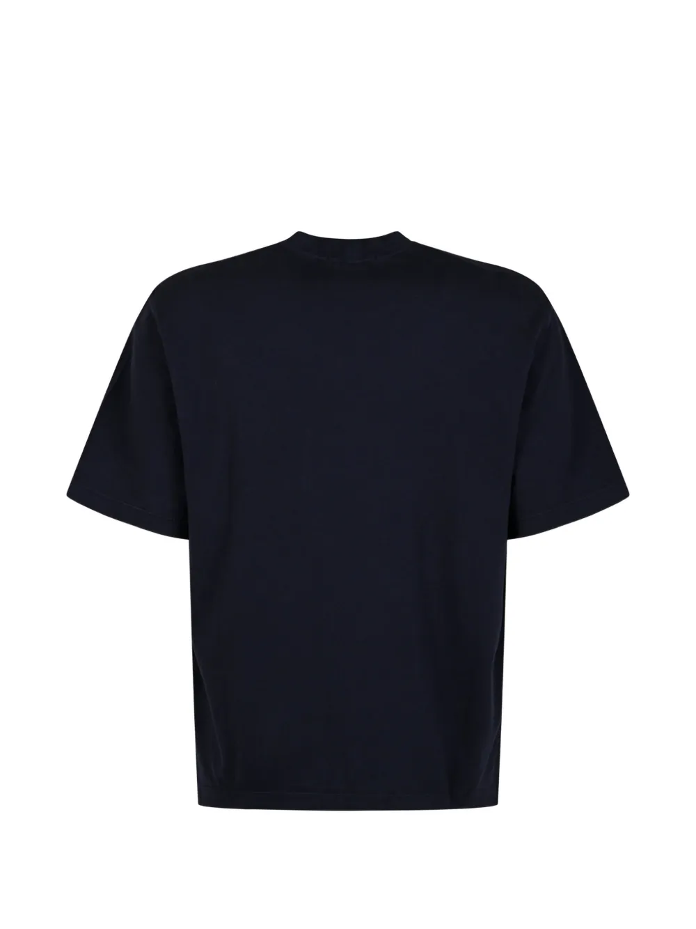 Stone Island 2100030 T-shirt met logo-patch Blauw