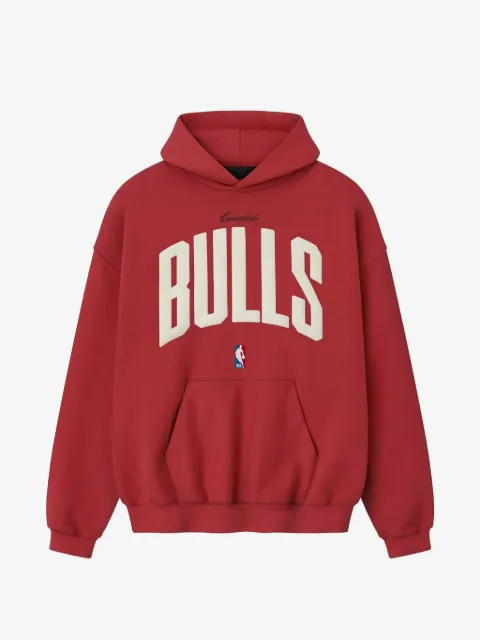 FEAR OF GOD ESSENTIALS Essentials Bulls logo-print hoodie