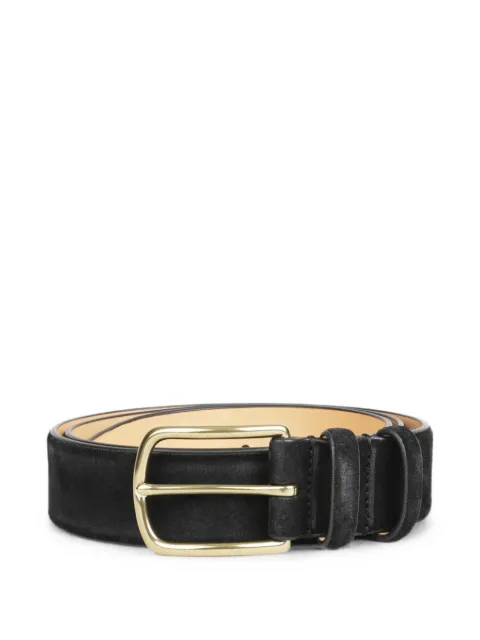 Officine Creative suede buckle-fastening belt