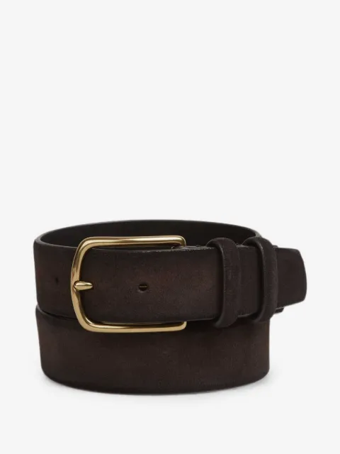 Officine Creative calf suede buckle-fastening belt