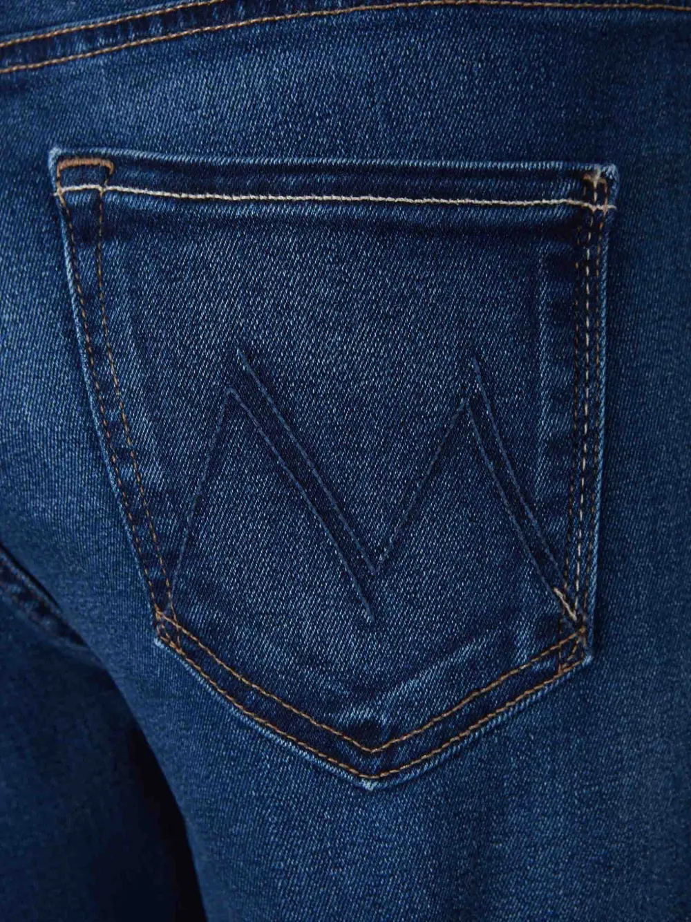 MOTHER The Hustler Ankle bootcut jeans Blauw