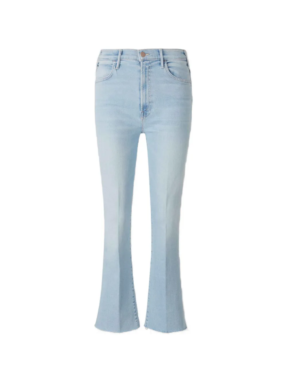 MOTHER The Hustler Ankle Fray bootcut jeans - Blu