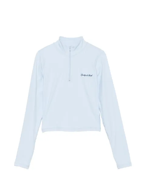 Sporty & Rich top con logo estampado