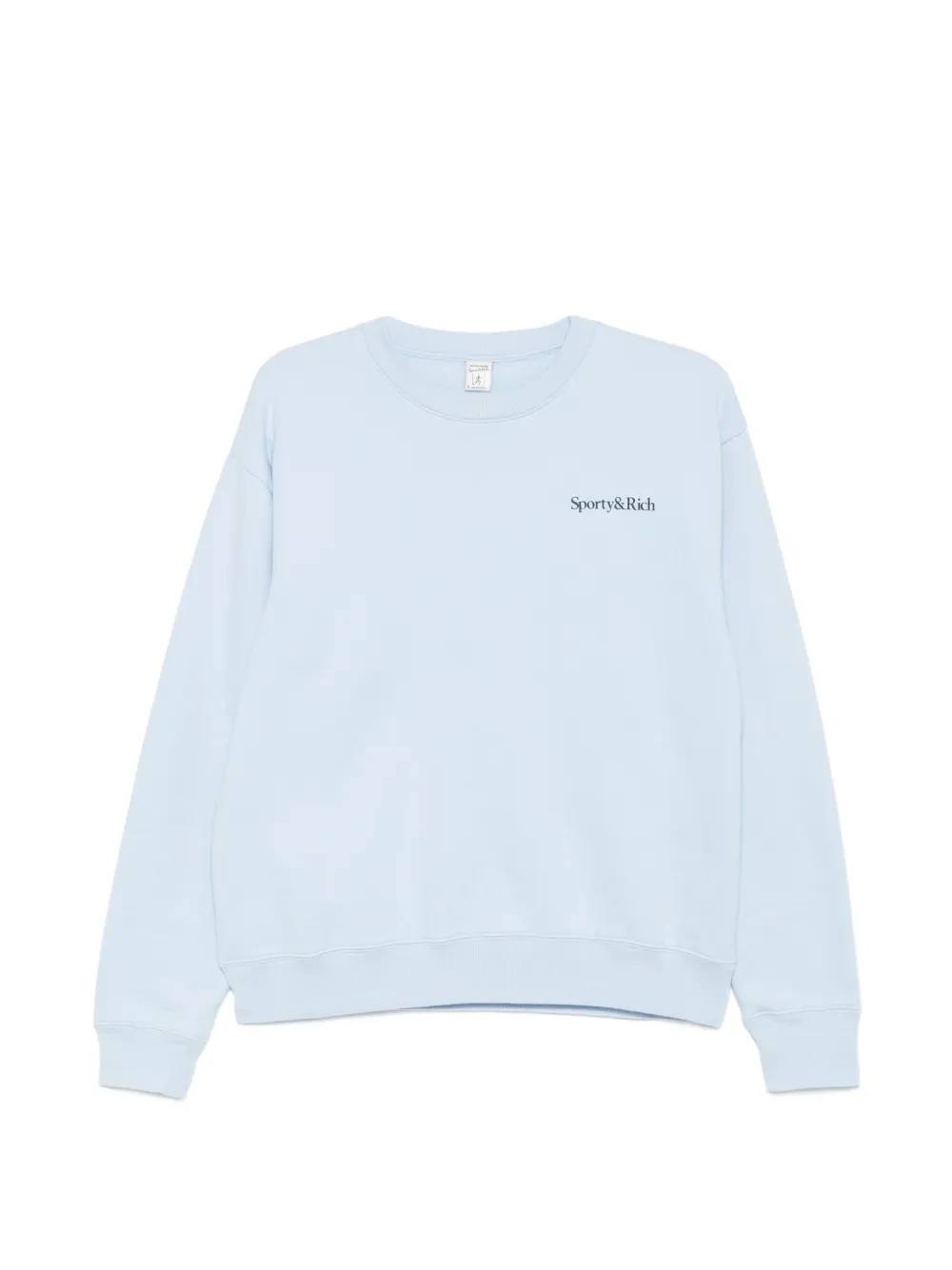 Sporty & Rich Sweatshirt mit Slogan-Print - Blau