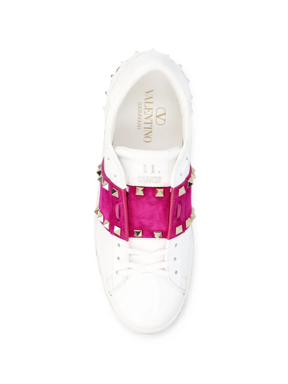 Valentino Garavani Rockstud Untitled sneakers Wit