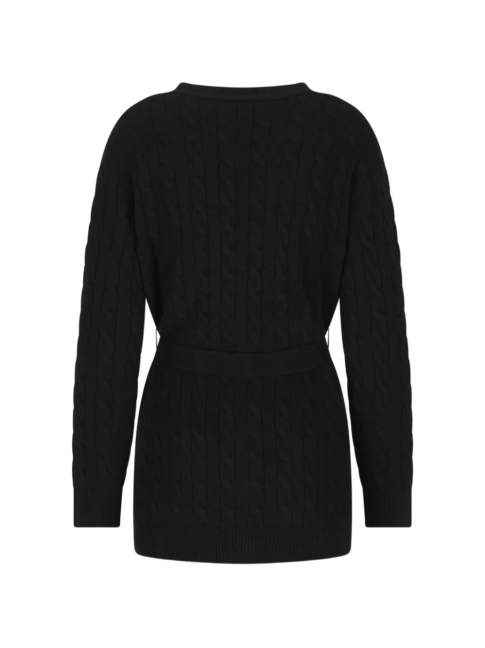 Valentino Garavani Vest met ceintuur Zwart