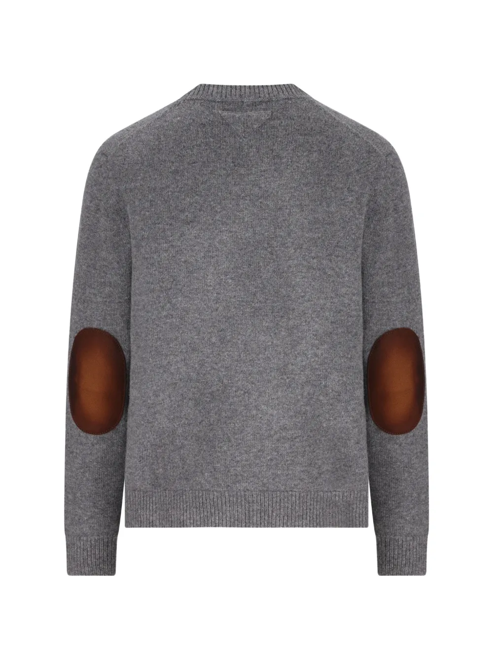  Prada Elbow-patch Wool Sweater - Gris 