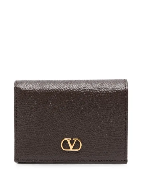 Valentino Garavani VLogo Signature grained leather wallet