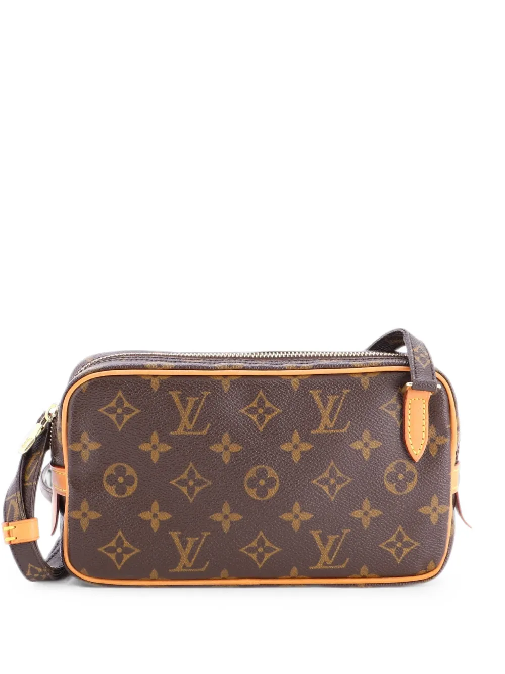 Louis Vuitton Pre-Owned Pochette Marly Bandouliere Monogram Canvas-Umhängetasche - Braun
