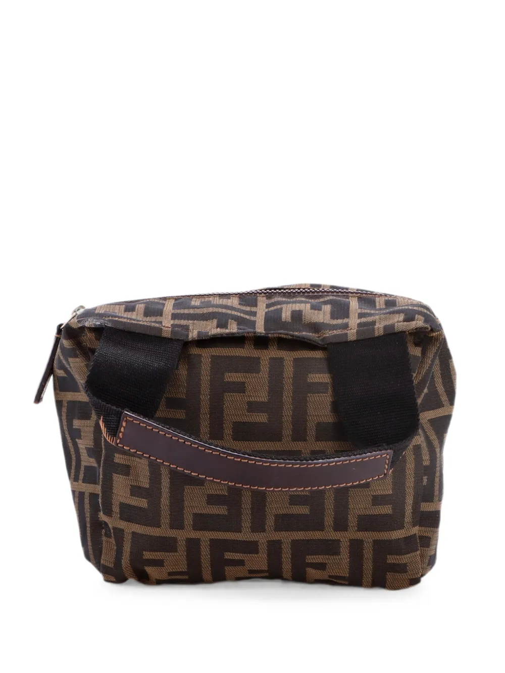 Fendi Pre-Owned Borsa tote 1925 mini in tela con motivo Zucca - Marrone