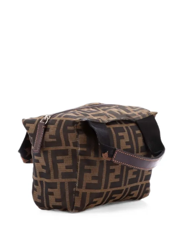 Fendi Pre-Owned Vintage 1925 Cosmetic Zucca Canvas Mini Tote Bag