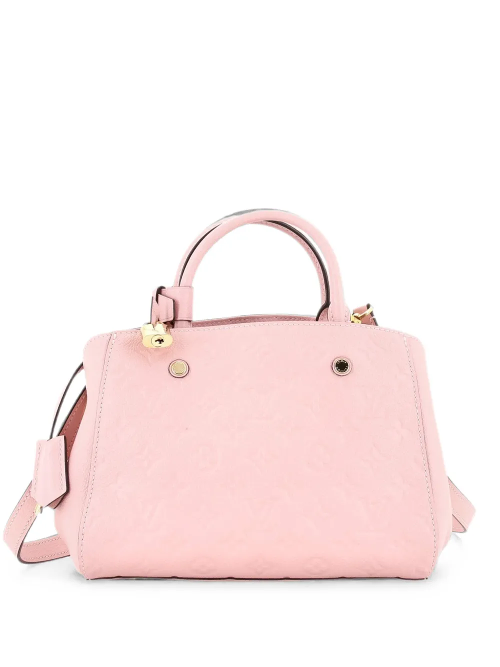 Louis Vuitton Pre-Owned Montaigne Handbag Monogram Empreinte Leather BB satchel - Pink