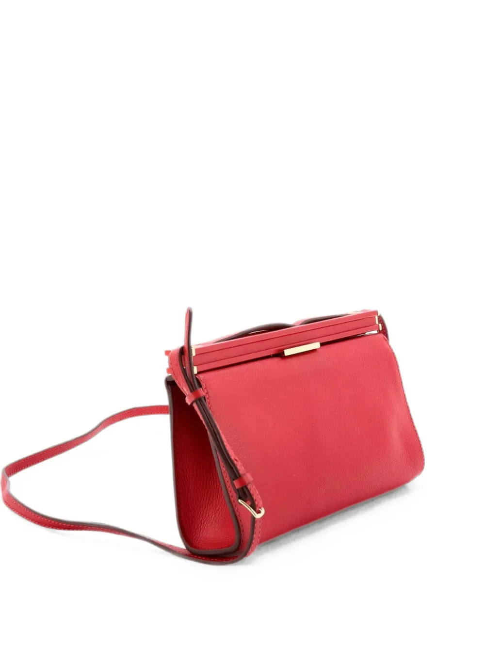 Hermès Pre-Owned Borsa a spalla Clic-H 21 in pelle Evercolor - Rosso