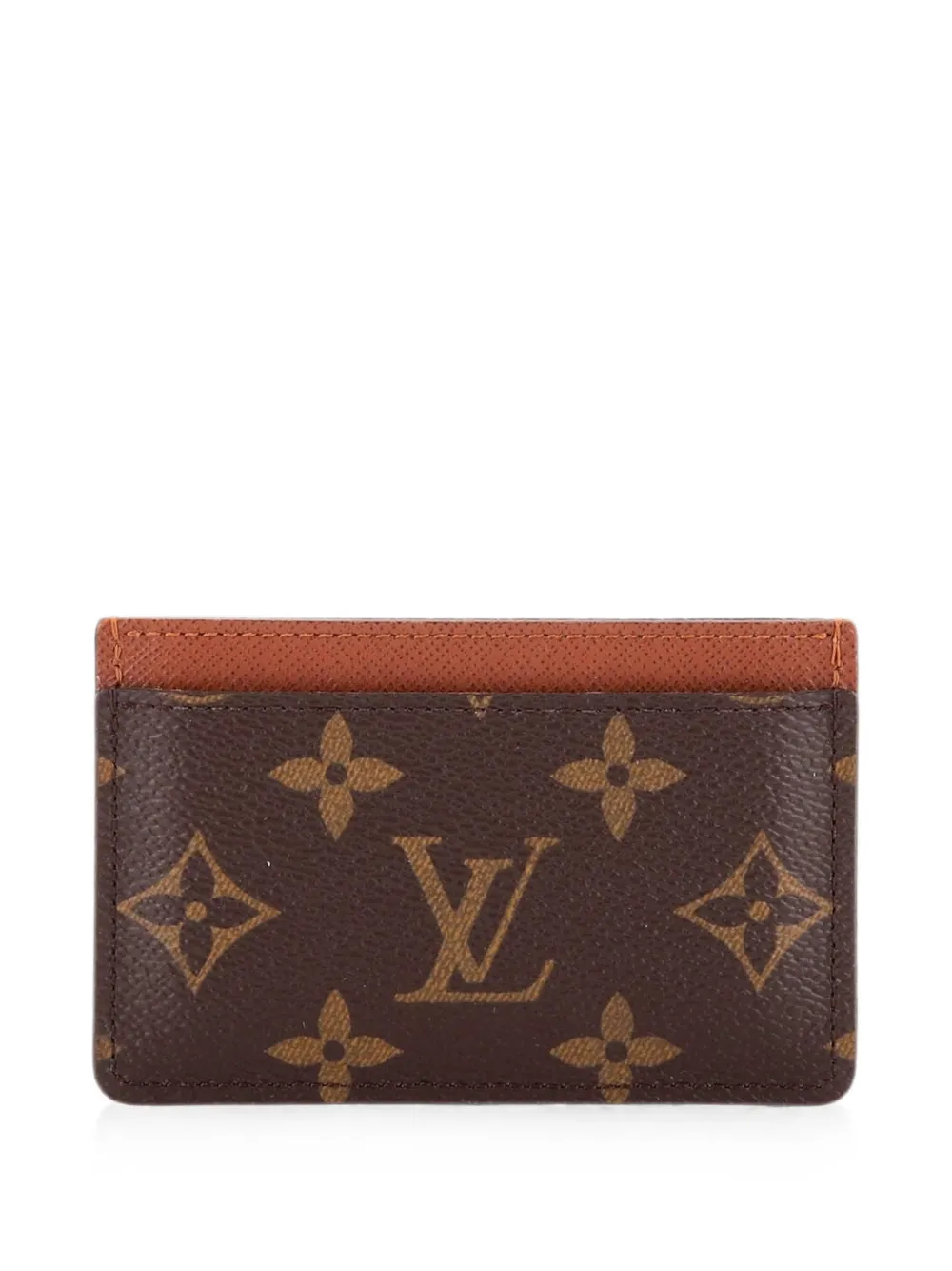 Louis Vuitton Pre-Owned Kartenetui aus BB-Monogramm-Canvas - Braun