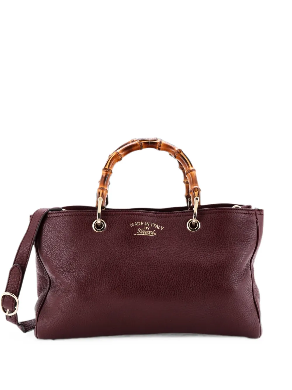 Gucci Pre-Owned Borsa tote Bamboo media in pelle - Viola