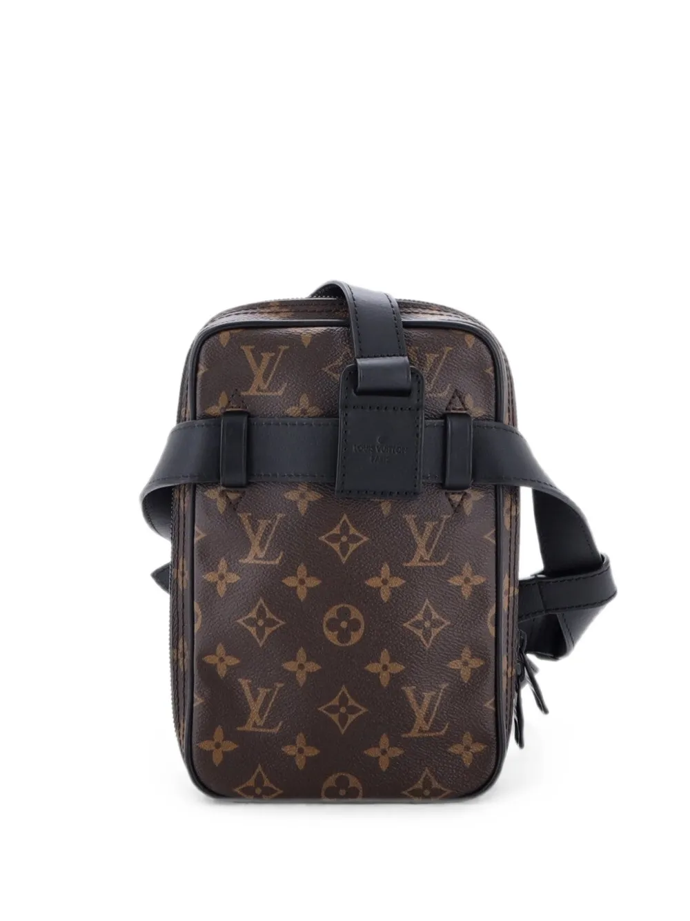 Louis Vuitton Pre-Owned Borsa a tracolla Solar Ray Utility Side in tela con monogramma - Marrone