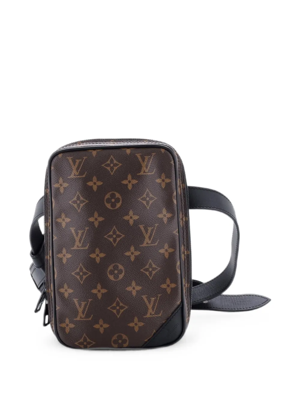 Louis Vuitton Pre-Owned Borsa a tracolla Solar Ray Utility Side in tela con monogramma - Marrone