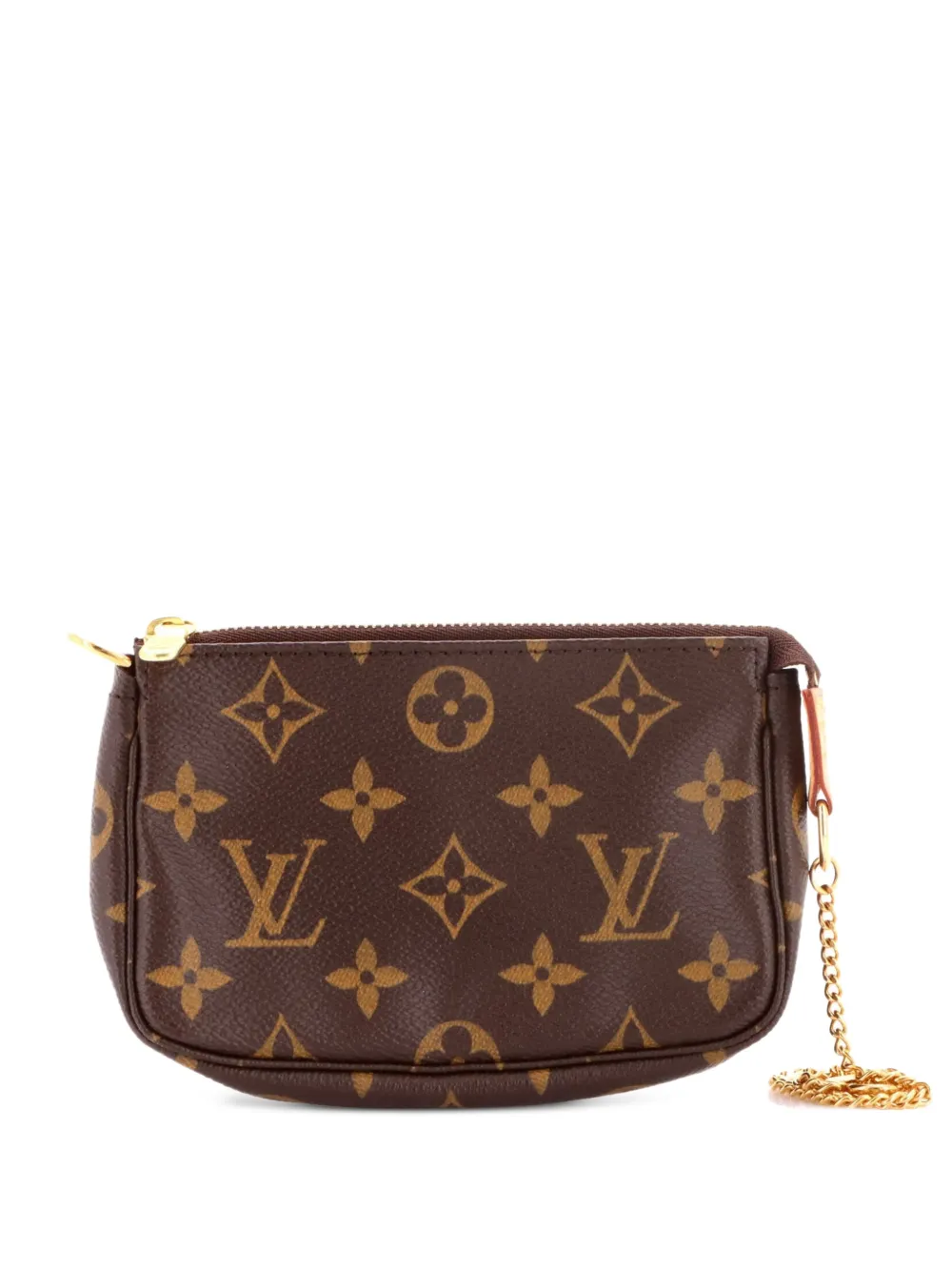 Louis Vuitton Pre-Owned Pochette Accessoires NM Monogram Canvas-Clutch - Braun