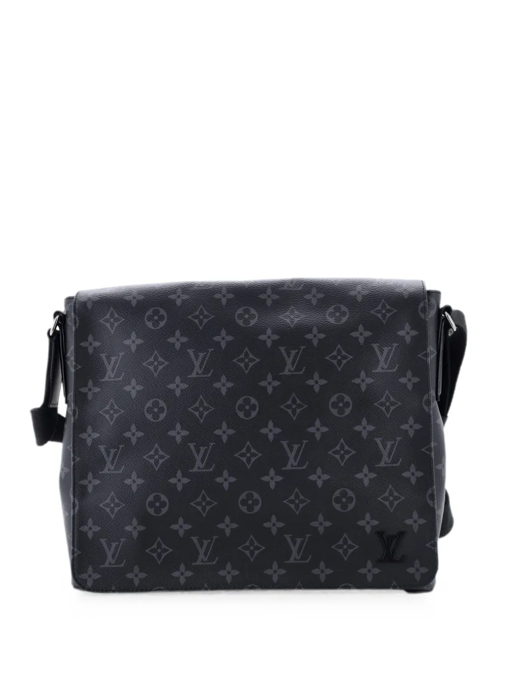 Louis Vuitton Pre-Owned District Kuriertasche aus Monogram Eclipse-Canvas - Schwarz