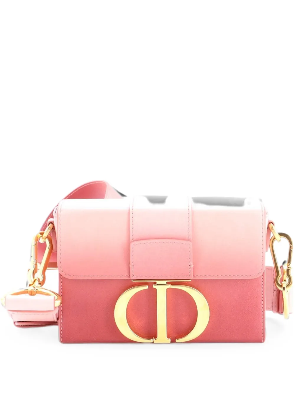 Christian Dior Pre-Owned Borsa a spalla 30 Montaigne in pelle con effetto sfumato - Rosa