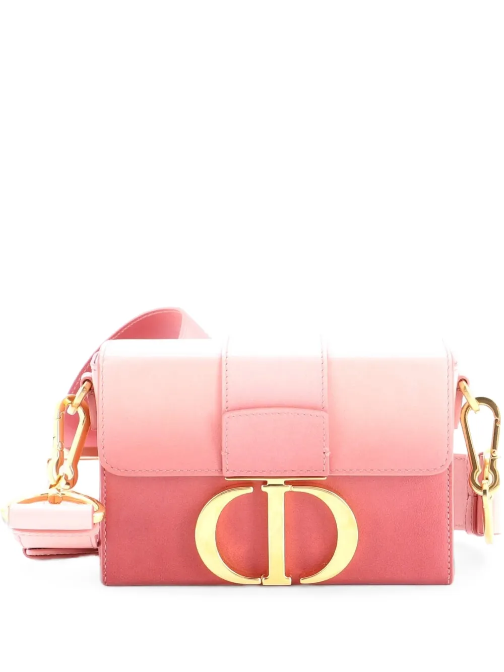 Christian Dior Pre-Owned Borsa a spalla 30 Montaigne in pelle con effetto sfumato - Rosa