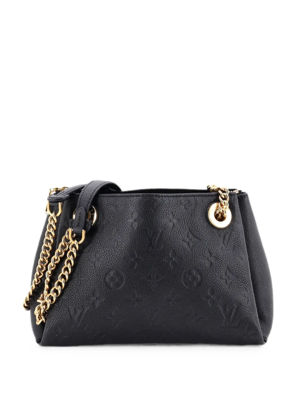 Louis Vuitton Pre-Owned Borsa a spalla Surene BB in pelle Empreinte con monogramma - Nero