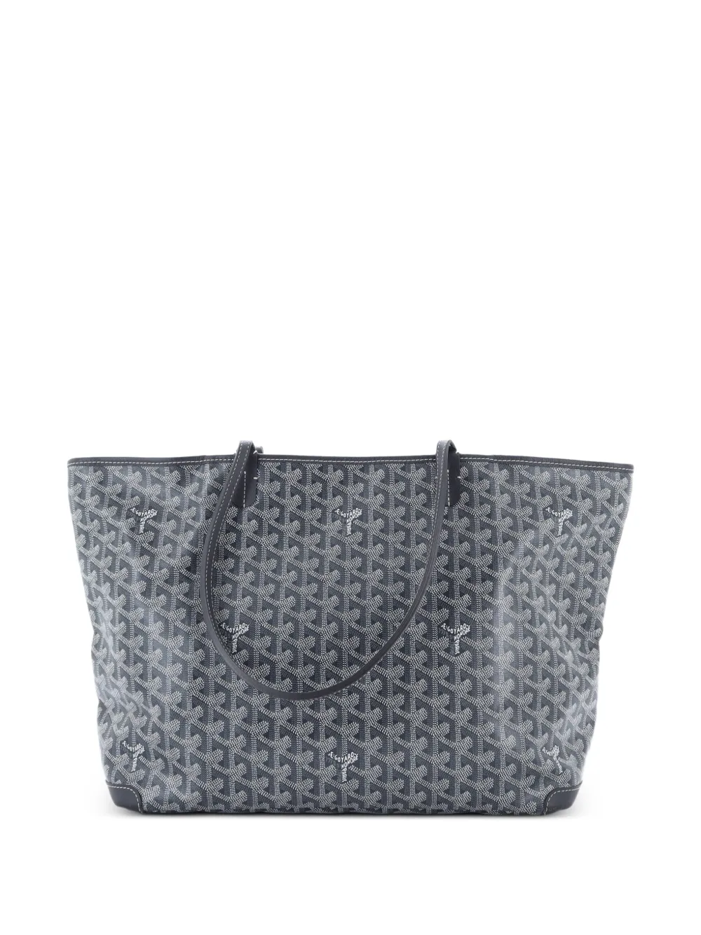 Goyard Pre-Owned Borsa a spalla Artois MM in tela cerata - Grigio