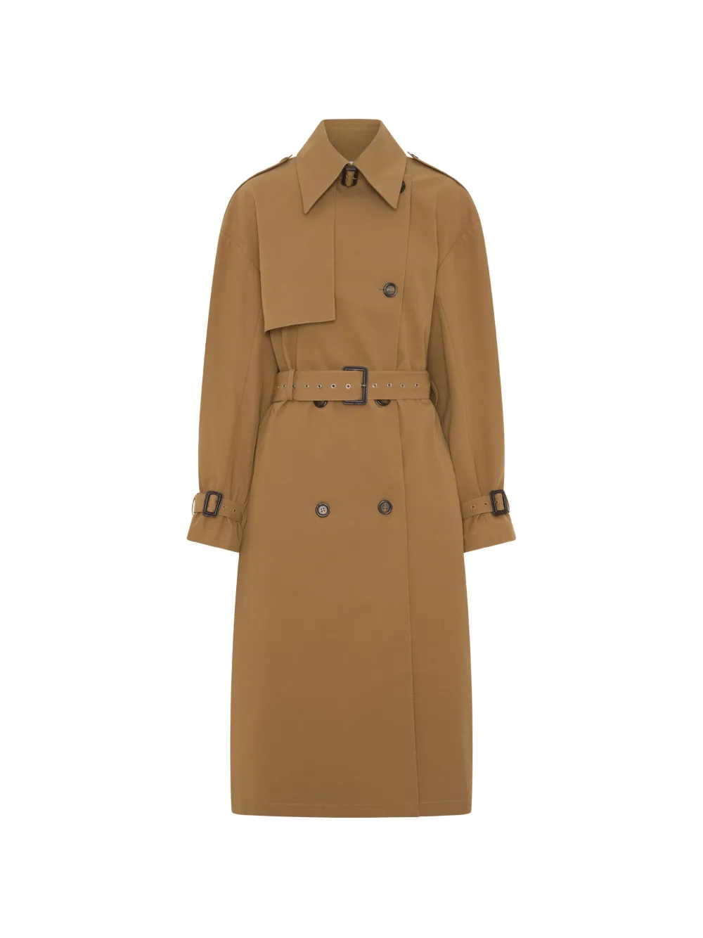 Anna Quan Farren belted double-breasted trench coat - Braun