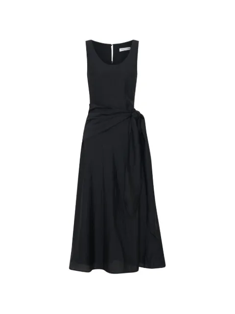 Anna Quan vestido Lucinda midi con cintura lazada