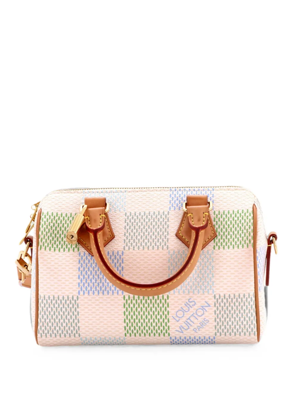 Louis Vuitton Pre-Owned Borsa a tracolla Speedy Bandouliere Bag Limited Edition Damierlicious Giant 20 - Blu